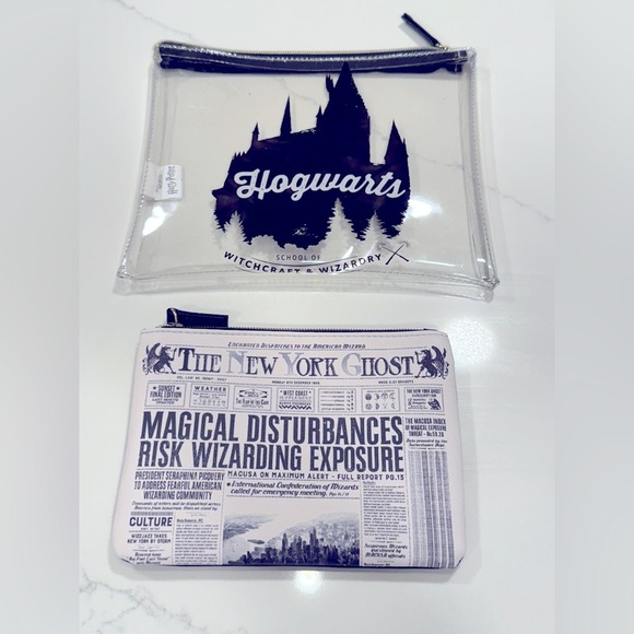 5/$25 Harry Potter Two Piece Accessory Pouches - Picture 1 of 6